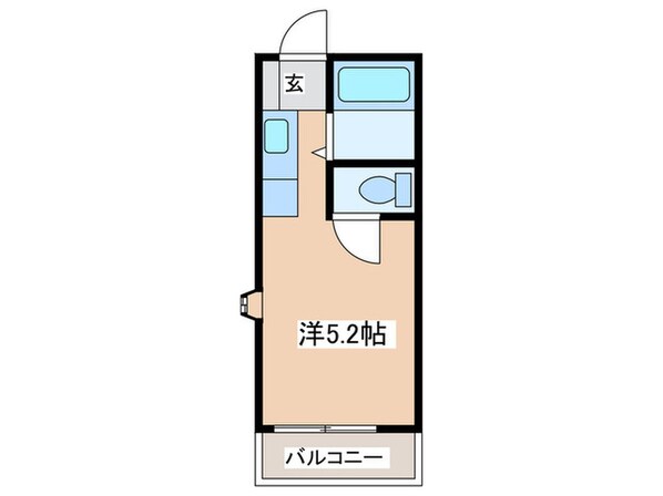 メゾンソレイユの物件間取画像